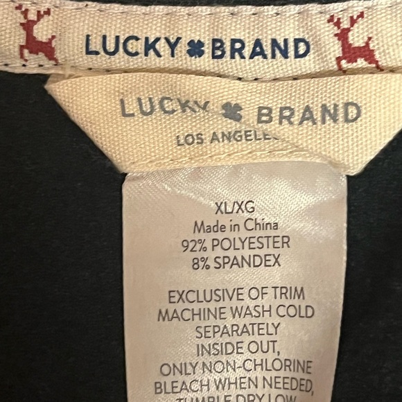 Lucky Brand. Fleece base layer set - Picture 3 of 4